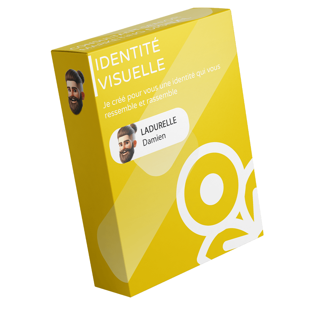 identité visuelle - LADURELLE Damien - Consultant marketing - Produit